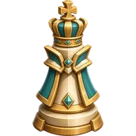 Painted King character